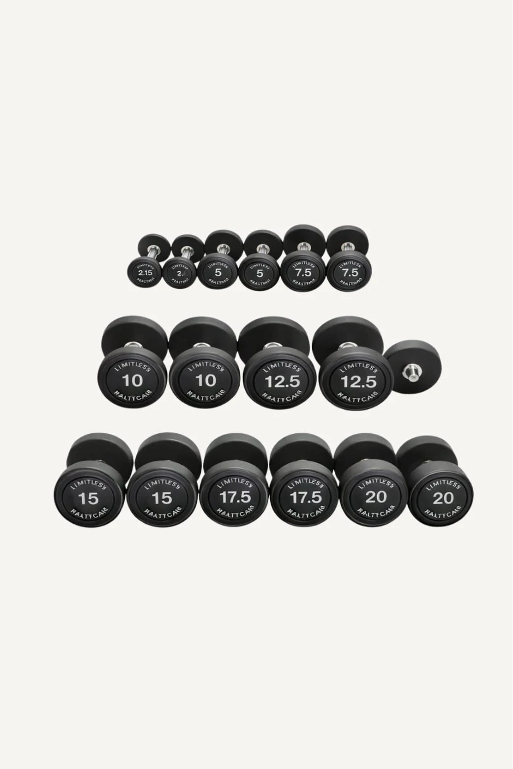 طقم دامبلز هيلث فيت مستورد