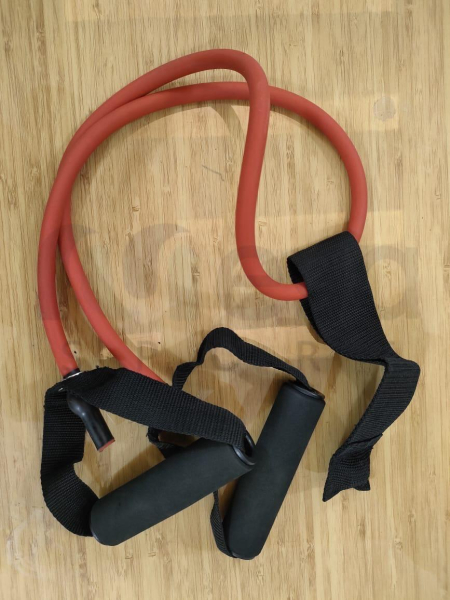 حبل تمارين مقاومه احمر 35LB - ميجا سبورت