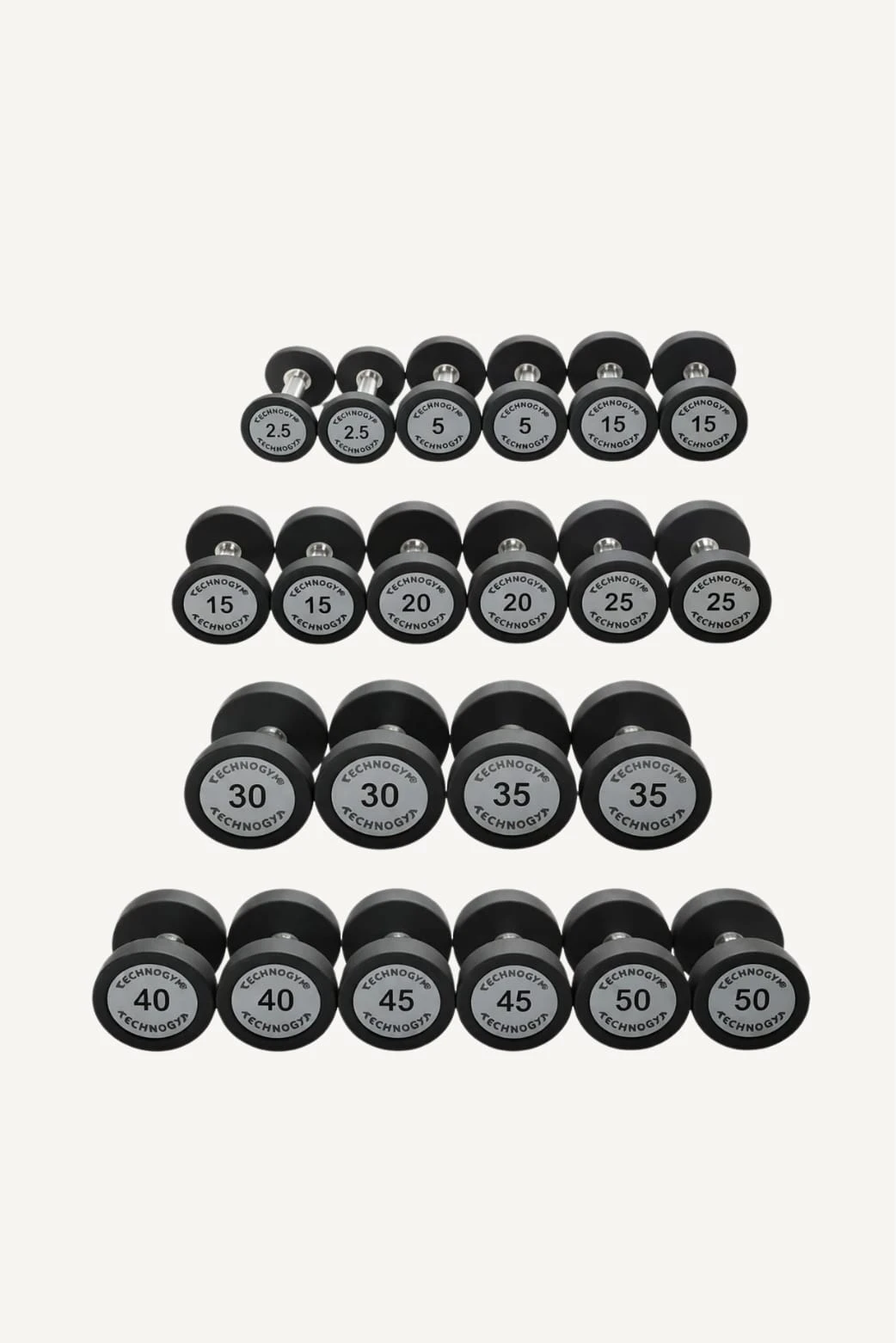 طقم دامبلز كوبي تكنو