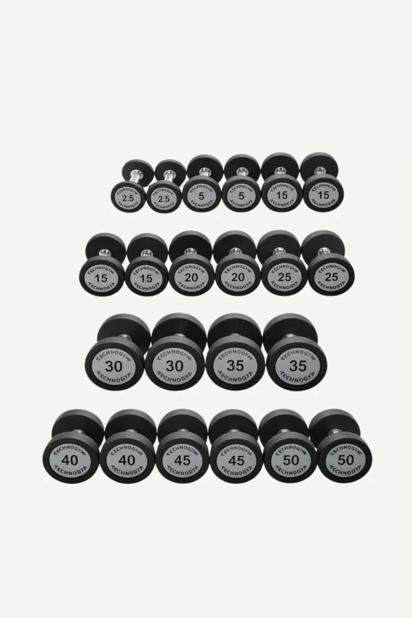 طقم دامبلز كوبي تكنو - ميجا سبورت