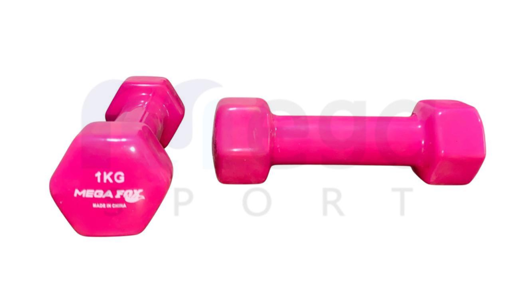 2 دامبلز فينيل 1ك - ميجا سبورت