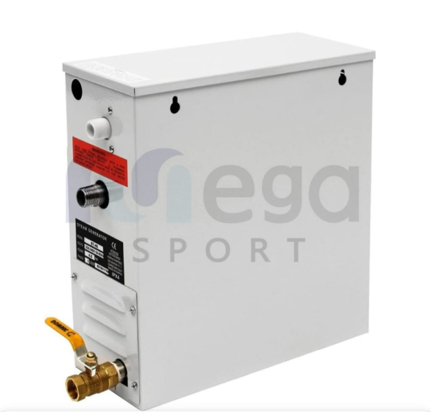 جهاز بخار ٩ كيلو ابيض - ميجا سبورت